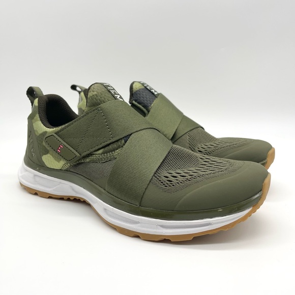 TIEM Green Camouflage Slipstream Performance Women’s Cycling Shoes 6.5 - Picture 1 of 12